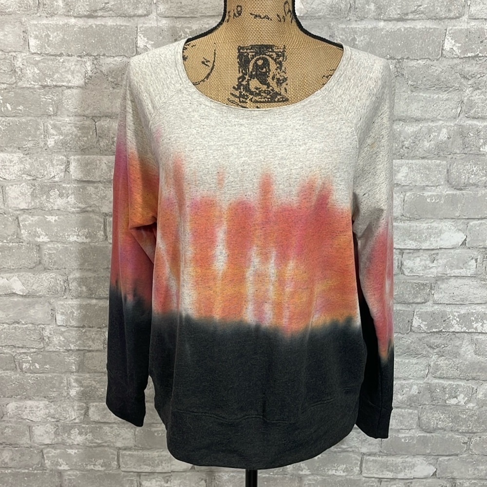Sundry Gradient Tie Dye Sweatshirt